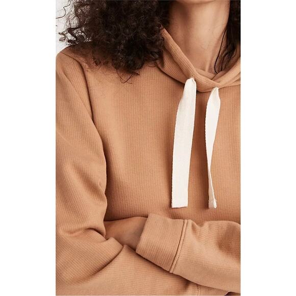 Madewell Ribbed Funnelneck Sweatshirt - Picture 3 of 12